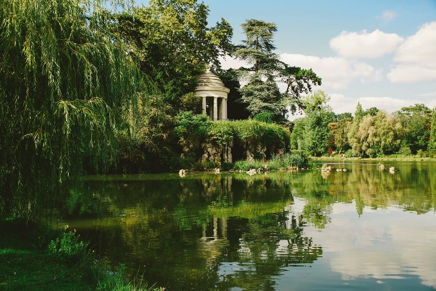 Il lago Daumesnil vicino a Parigi