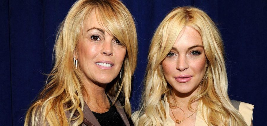 Dina e Lindsay Lohan