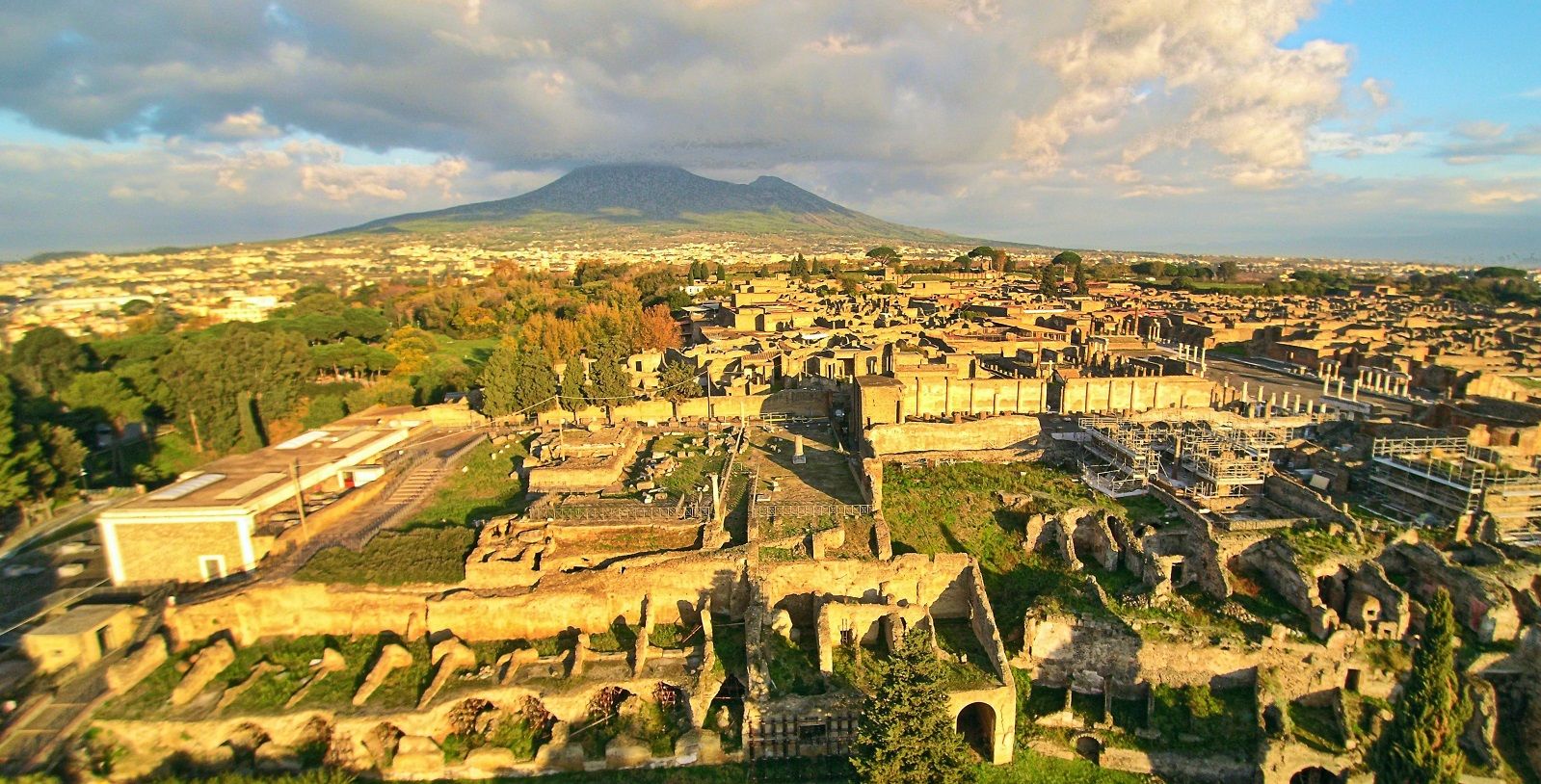 Come era Pompei prima dell’eruzione del Vesuvio?