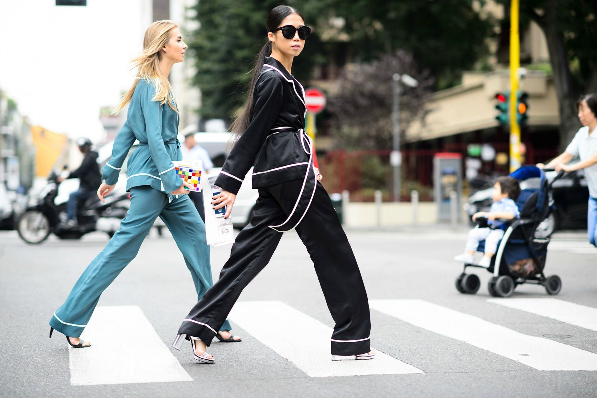 Il pigiama di giorno: il trend moda più glam dell’autunno 2016