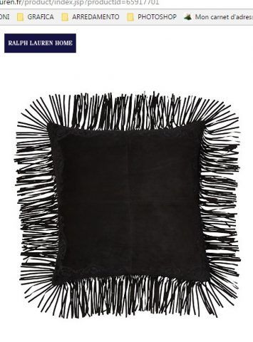 Cuscino Hunter Creek in camoscio 2.695,00 €