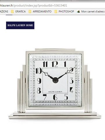 Orologio Athena Art Decò 1.260,00 euro