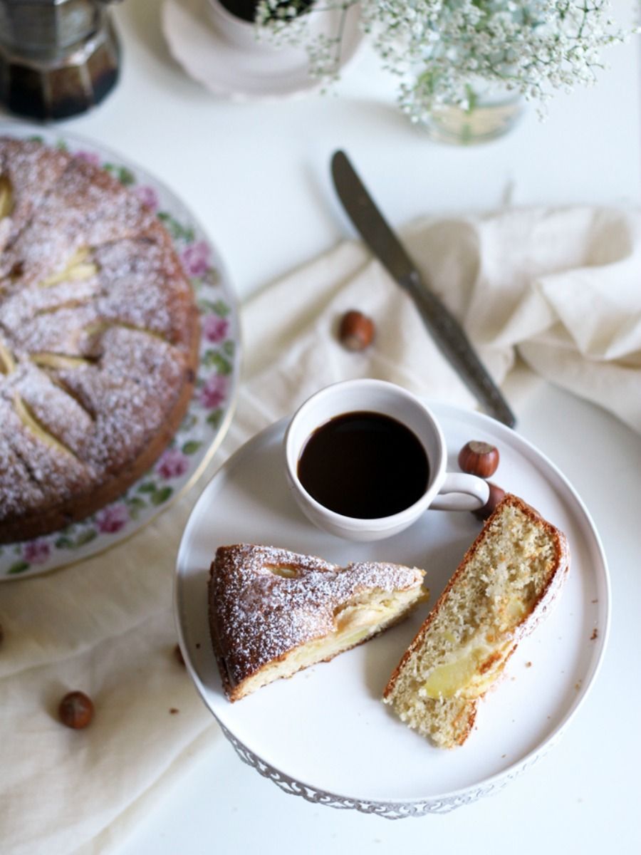 Torta di mele e nocciole con il bimby 