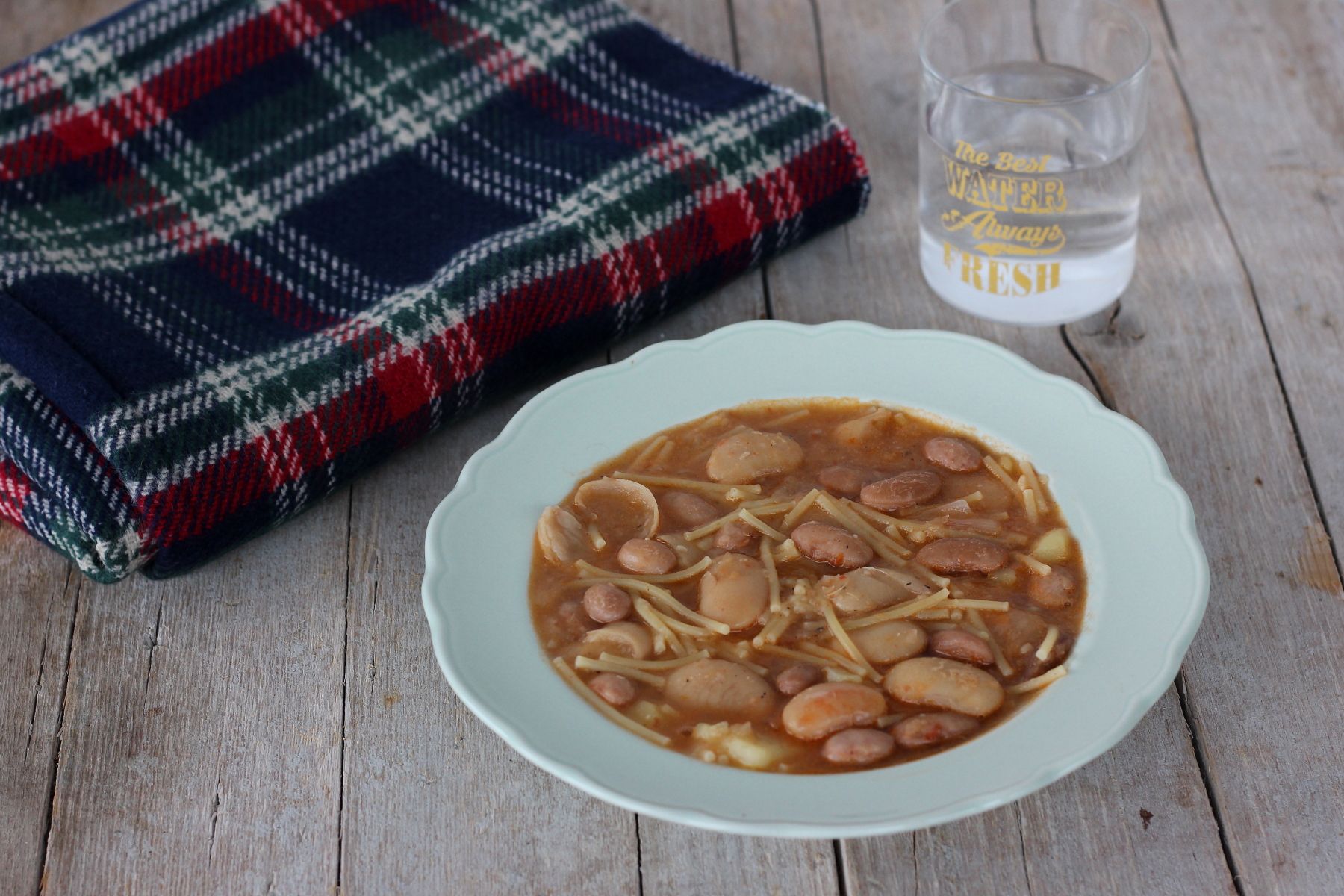 La ricetta veloce della pasta e fagioli