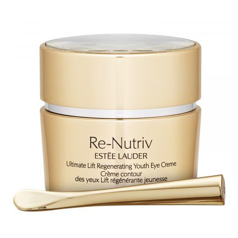I benefici tonificanti e nutrienti di Ultimate Lift Regenerating Youth Eye Creme di Estée Lauder minimizzano la presenza delle zampe di gallina e dei gonfiori mentre rischiarano visibilmente le occhiaie.