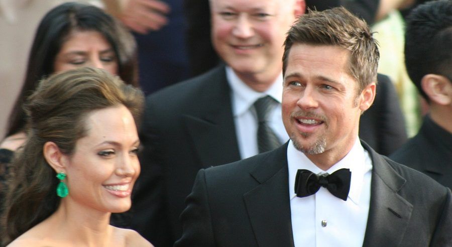 Angelina Jolie e Brad Pitt quando erano ancora felici