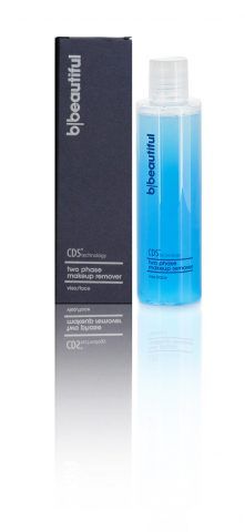 Il detergente bifasico Two Phase Make Up Remover della linea b|beautiful.