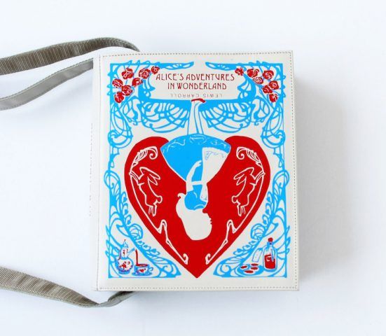 Borse a forma di libri, Alice nel paese delle meraviglie
