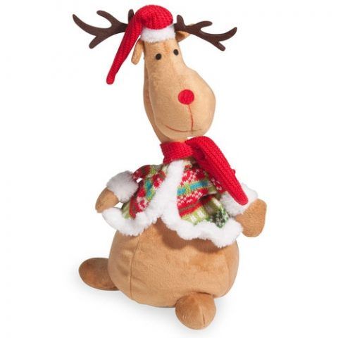 Cervo musicale di Natale H 34 cm - 29.99 euro
