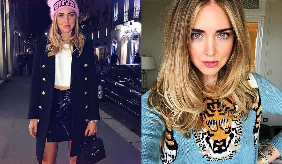 Le punte arrotondate di Chiara Ferragni