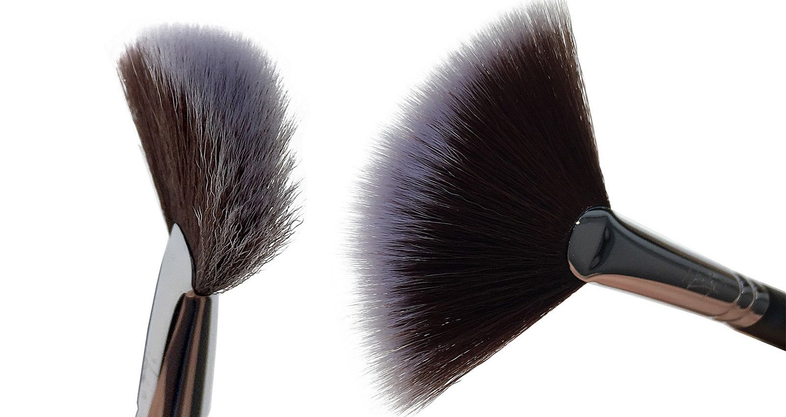 Come si usa il pennello a ventaglio nel make up minerale?