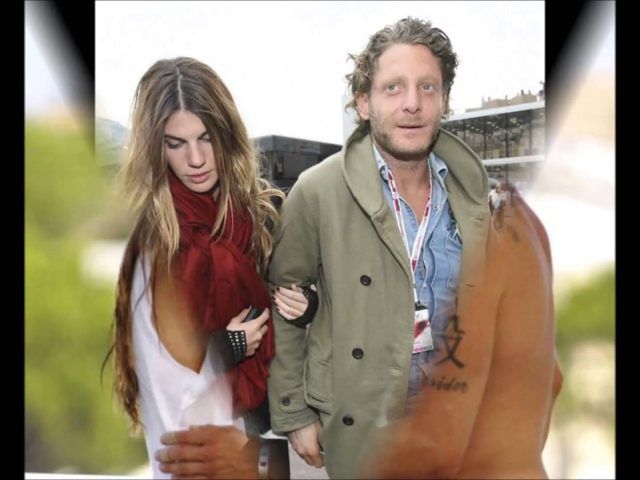 Lapo Elkann con Bianca Brandolini d'Adda.