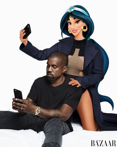 Kanye West e Jasmine... Ma Kim dov'è?