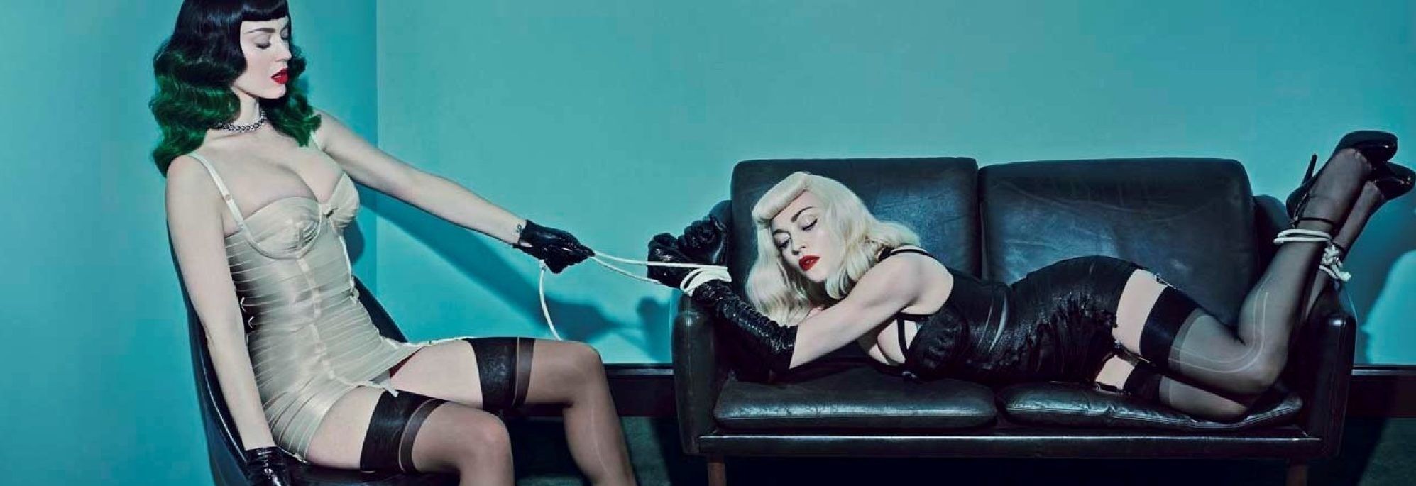 Madonna porta il Bondage in palestra