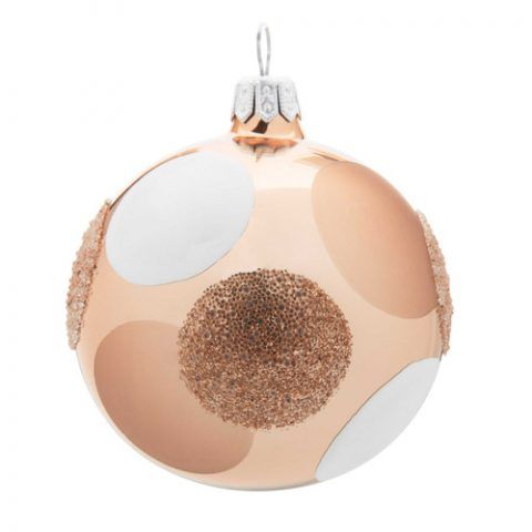 Pallina natalizia in vetro - 21.54 euro (confezione da 6)