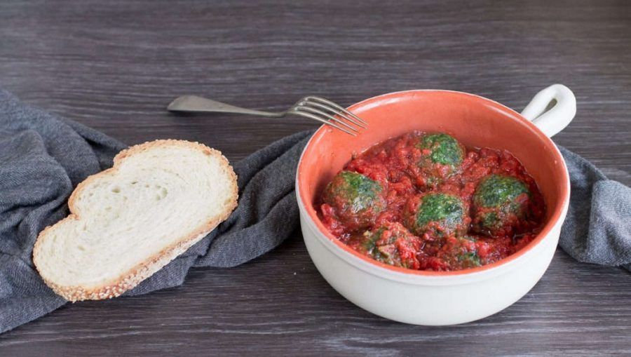 Polpette vegetariane al sugo