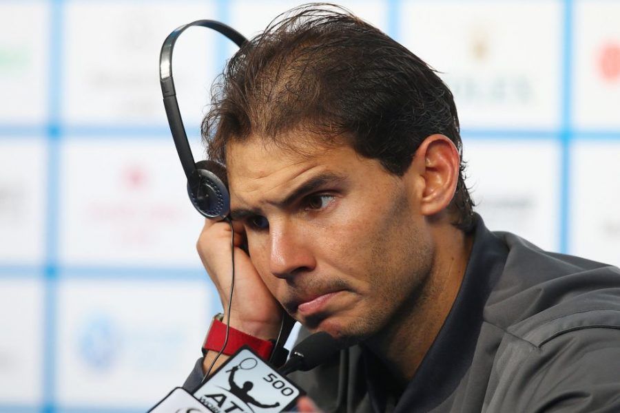 Rafael Nadal perde i capelli