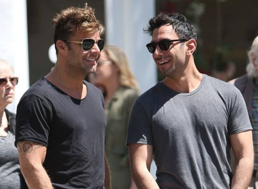 Ricky Martin e Jwan Yosef