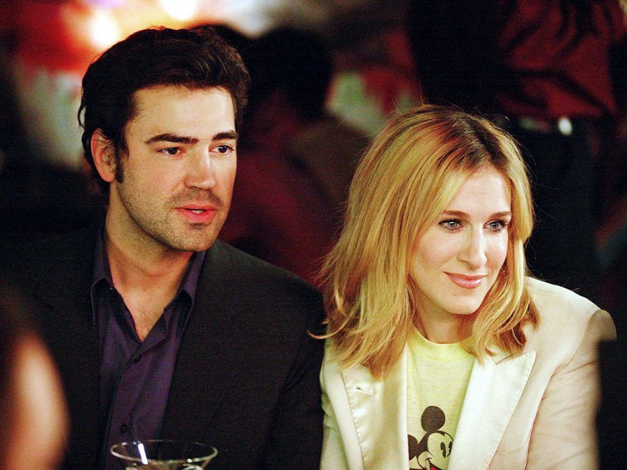 Ron Livingston e Sarah Jessica Parker in Sex and The City