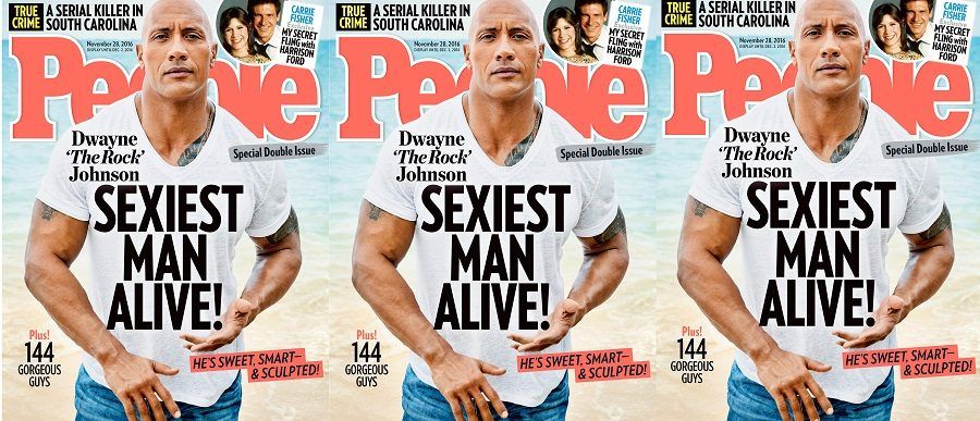 The Rock, Sexiest Man Alive 2016