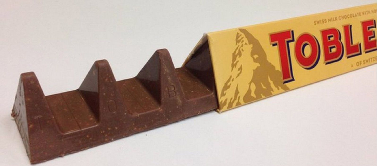 Perché il Toblerone cambia forma?