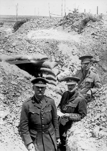 Trench usati durante la guerra