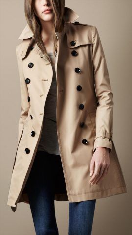 Un trench più sportivo