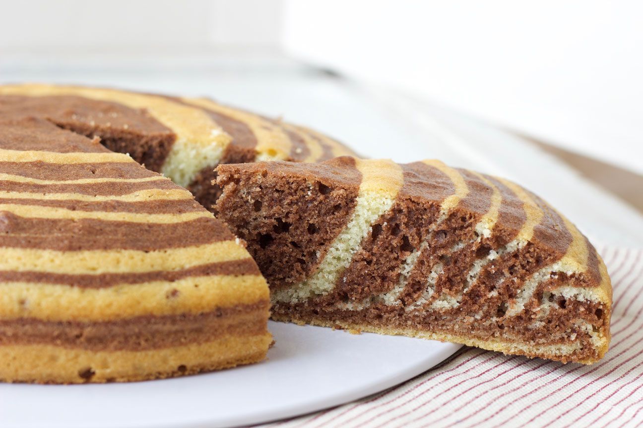 La ricetta della zebra cake