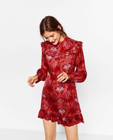 Abito jacquard Zara €59,95