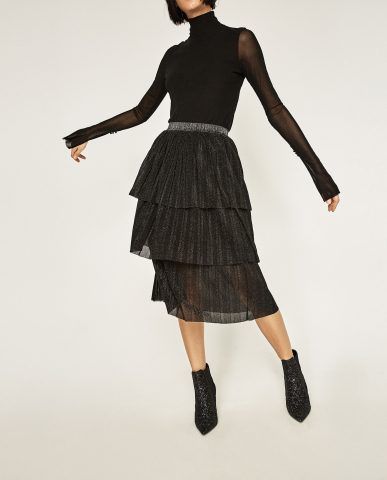 GONNA PLISSÉ A BALZE DETTAGLIO 29,95 EUR