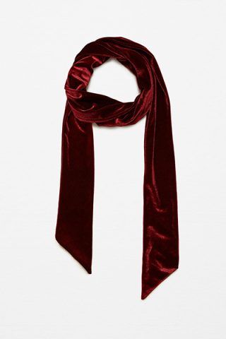 Fouldard di velluto 9,95 €