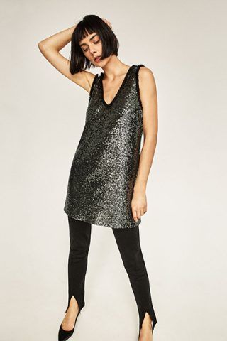 Mini abito di paillettes 39,95 €
