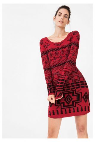 Abito in maglia a fantasia Desigual €119,95