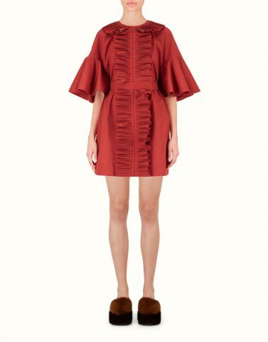 Abito corto in taffettas Fendi €1.600