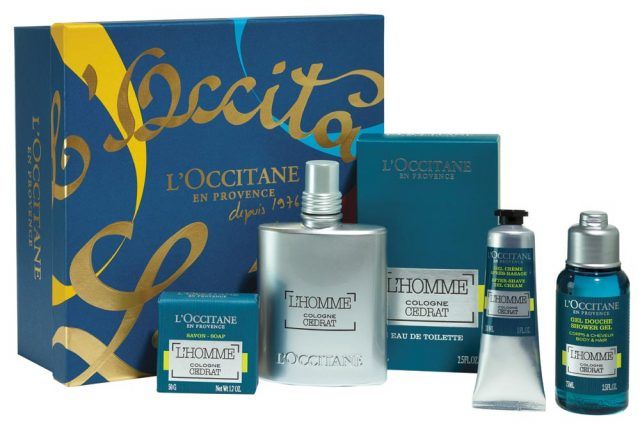 Coffret L’Homme Cologne Cédrat dell'Occitane.