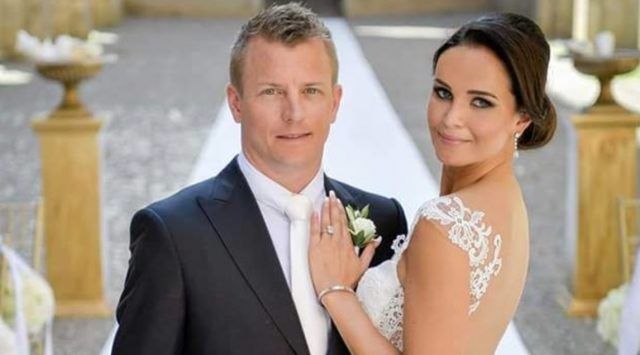Kimi Raikkonen e Minttu Virtanen