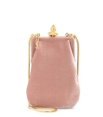 -Borsa a tracolla Bijoux Serpent Small in velluto Saint Laurent €623