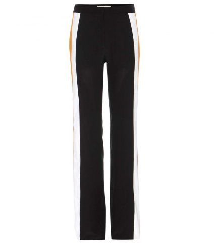 Pantaloni in crêpe de chine Stella McCartney €845