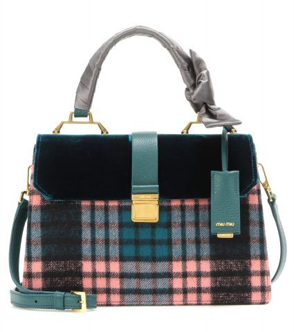 -Tote in velluto bordato MIU MIU €1,750