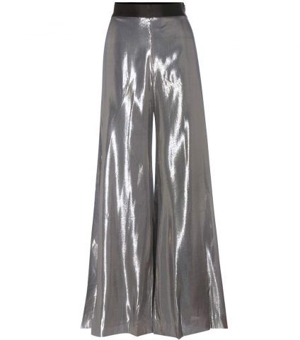 Pantaloni in lamé a gamba larga Opening Ceremony €545