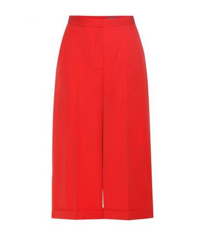 Pantaloni culottes in lana Alexander McQueen €675
