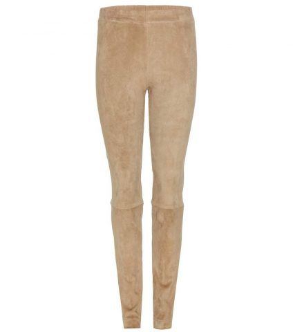 Leggings Moto in suede The Row €2.200