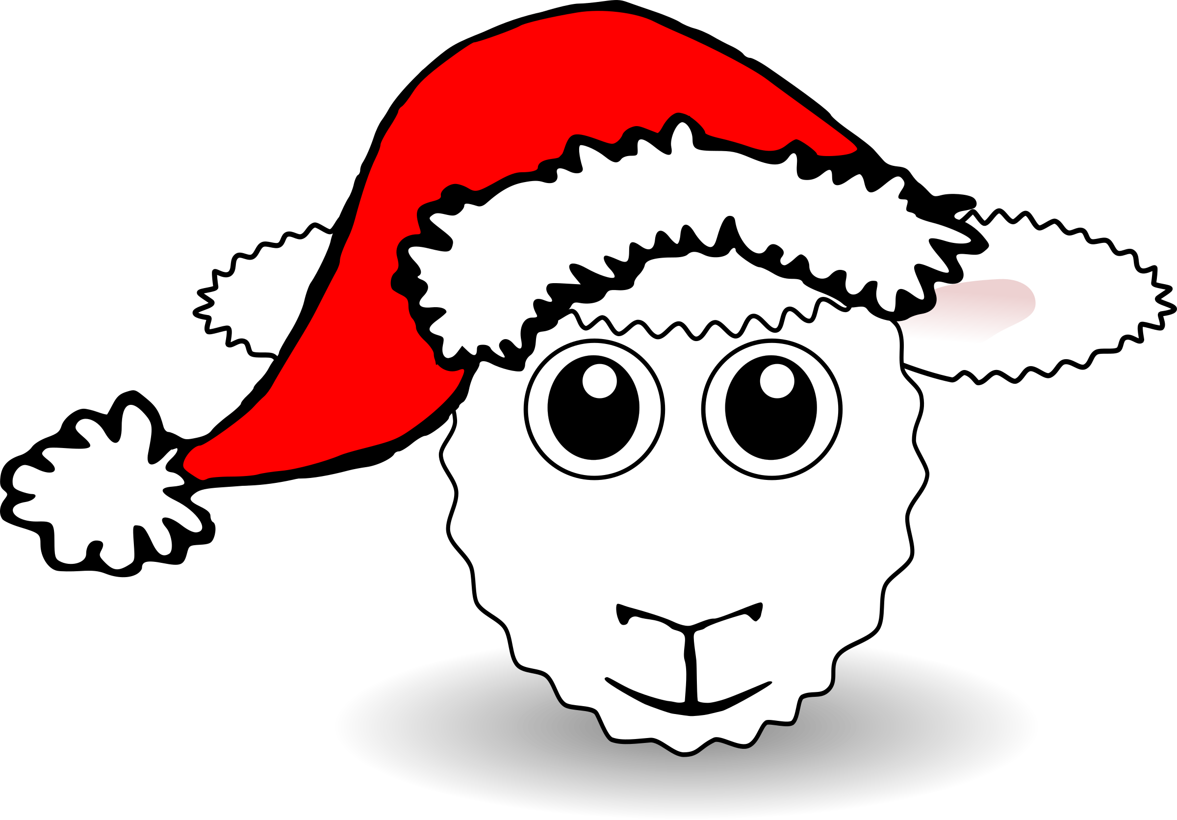 Dov’è la pecorella nascosta in mezzo ai Babbo Natale?