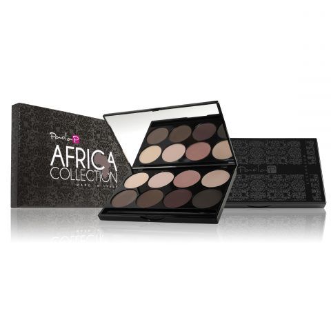 Paolap, palette di ombretti per Natale 2016: Africa Collection con 8 ombretti mat ispirati ai toni autunnali.