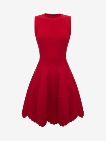 Abito svasato in maglia Alexander McQueen €1.745