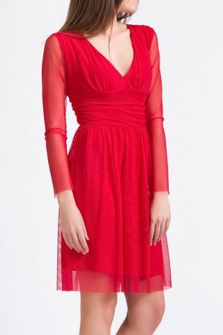 Abito in tulle con scollo a V Nunalie €39,99