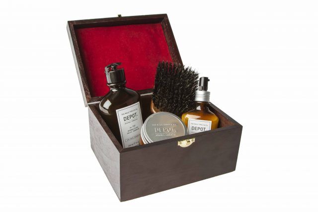 Depot, Xmas gift box da creare con i prodotti preferiti: hair cleansings, hair treatments, hair stylings, shave specific, beard & moustache specifics.