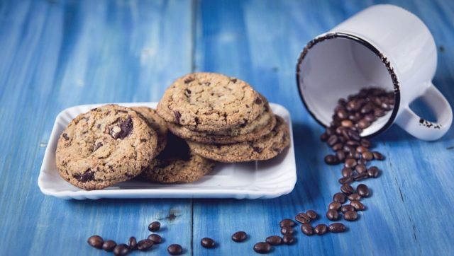Biscotti al caffè e cioccolato