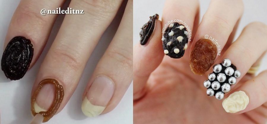 La Chocolate Nail Art, tutta da mangiare