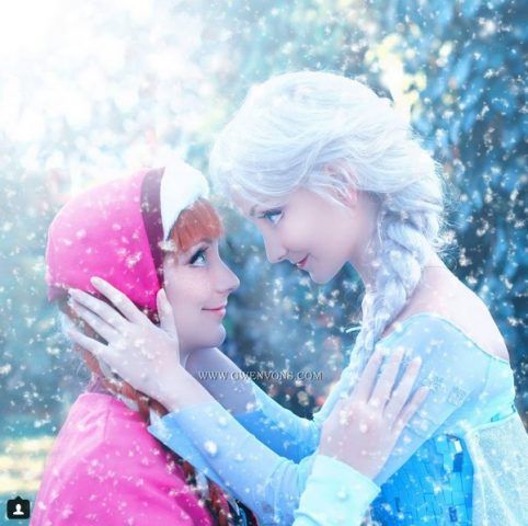 Elsa e Anna, le sorelle Damiani